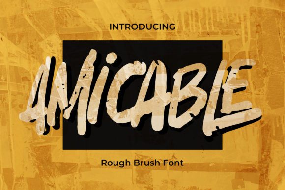Amicable: A Display Font for Bold Editorial Impact