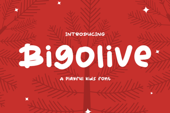 Bigolive: A Display Font for Standout Branding