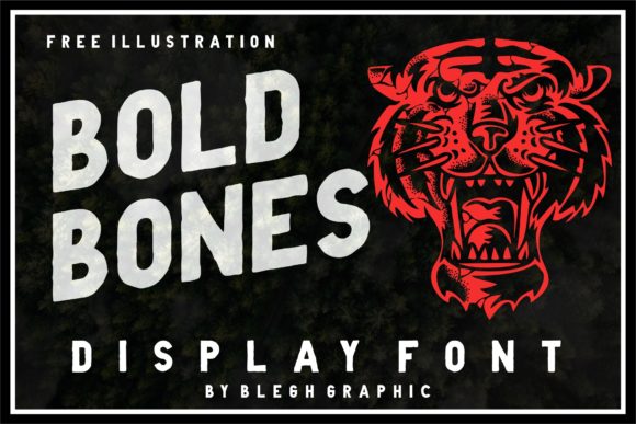 Bold Bones: A Thick Display Font for Campaigns That Demand Attention