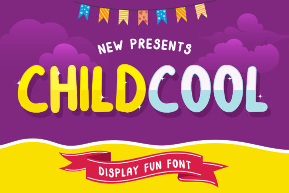 ChildCool: A Playful Display Font for Makers and Shops