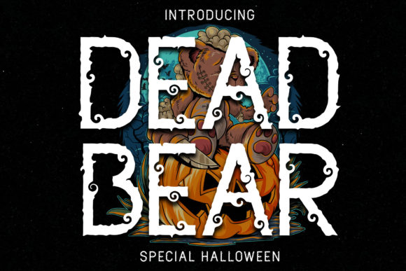 Dead Bear: A Display Font for Bold Digital Branding