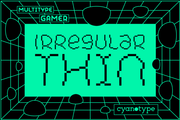Gamer Irregular Thin: A Font for Bold Brand Identities