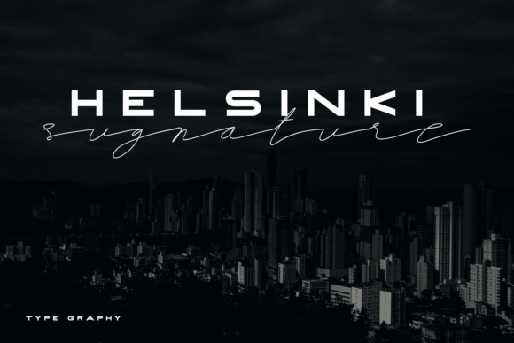 Helsinki Signature: A Display Font Worth Your Attention
