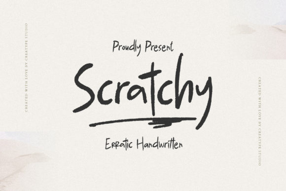 How a Vintage Display Font Like Scratchy Adds Character to Your Brand
