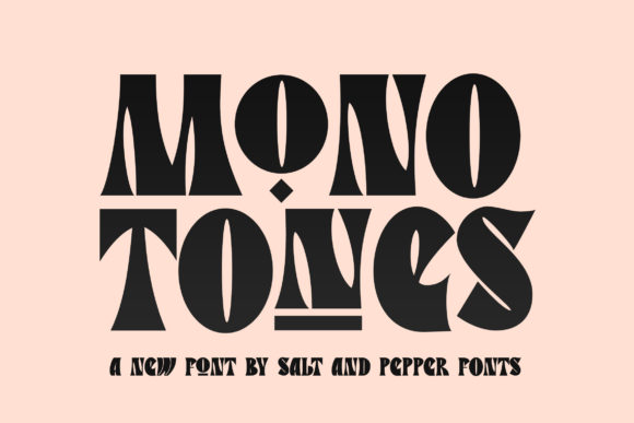How Monotones Font Adds Whimsy to Editorial Design