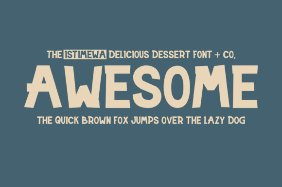 Istimewa: A Bold Display Font for Editorial Impact