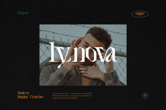 Lynova: A Distinctive Display Font for Bold Branding