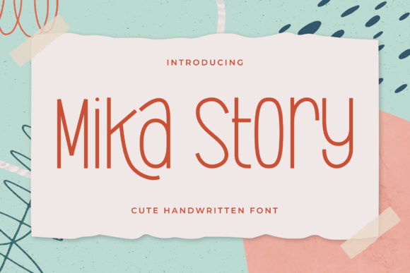Mika Story: A Charming Display Font for Editorial Design