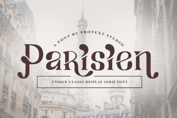 Parisien: A Distinct Display Font for Branding Projects