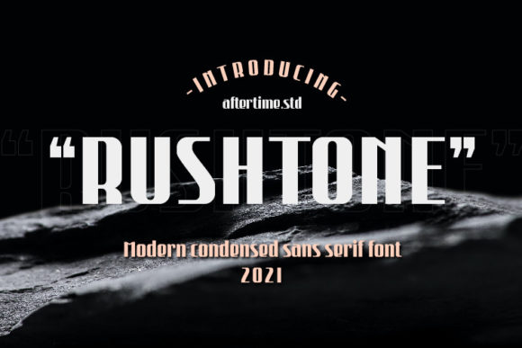 Rushtone Display Font: A Bold Upgrade for Your Brand