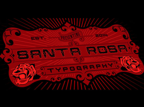 Santa Rosa: A Western Display Font for Real Branding